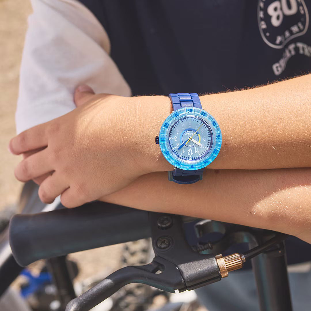 Flik Flak Fcsp133 Bluebrick Çocuk Kol Saati