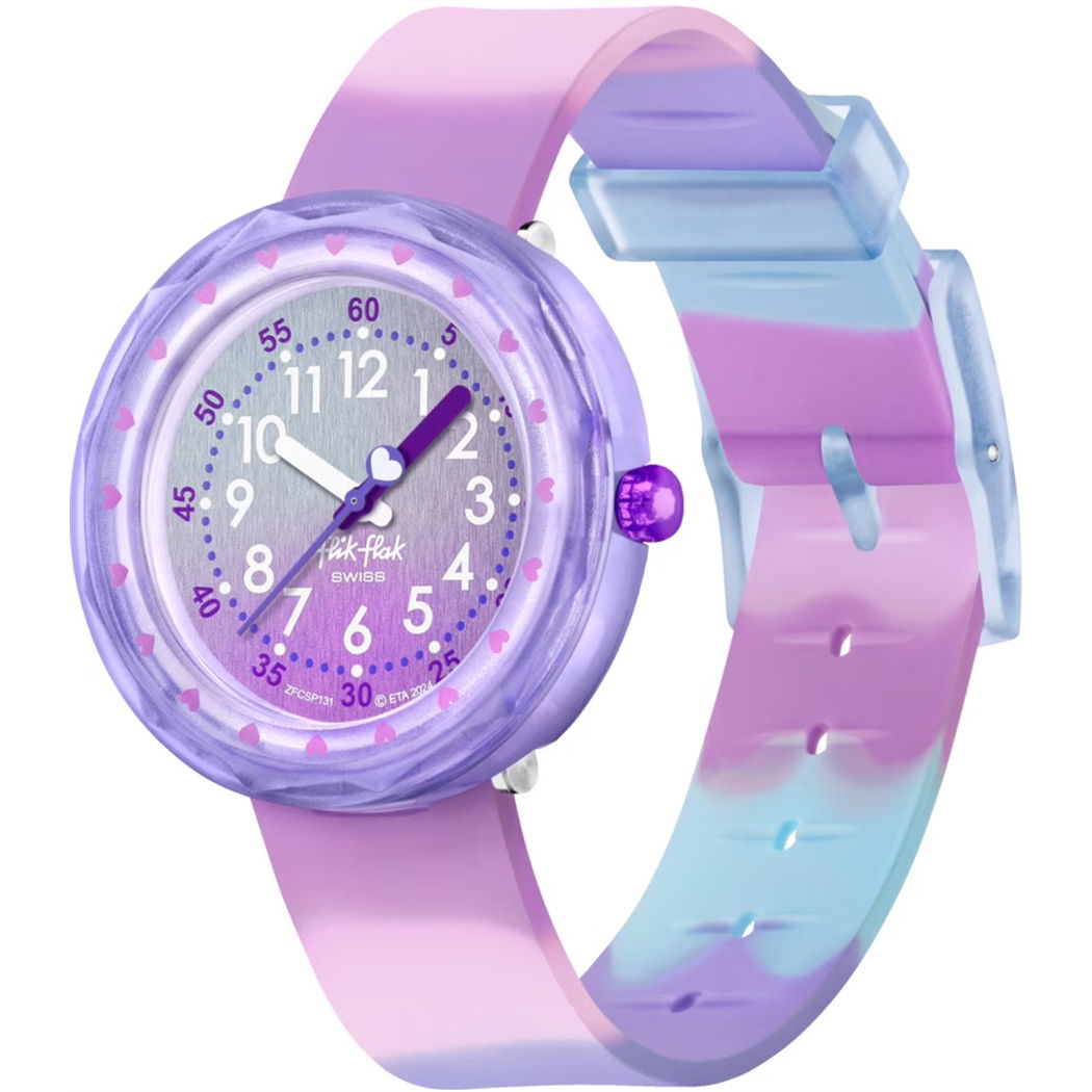 Flik Flak Fcsp131 Fuze In Purple Çocuk Kol Saati