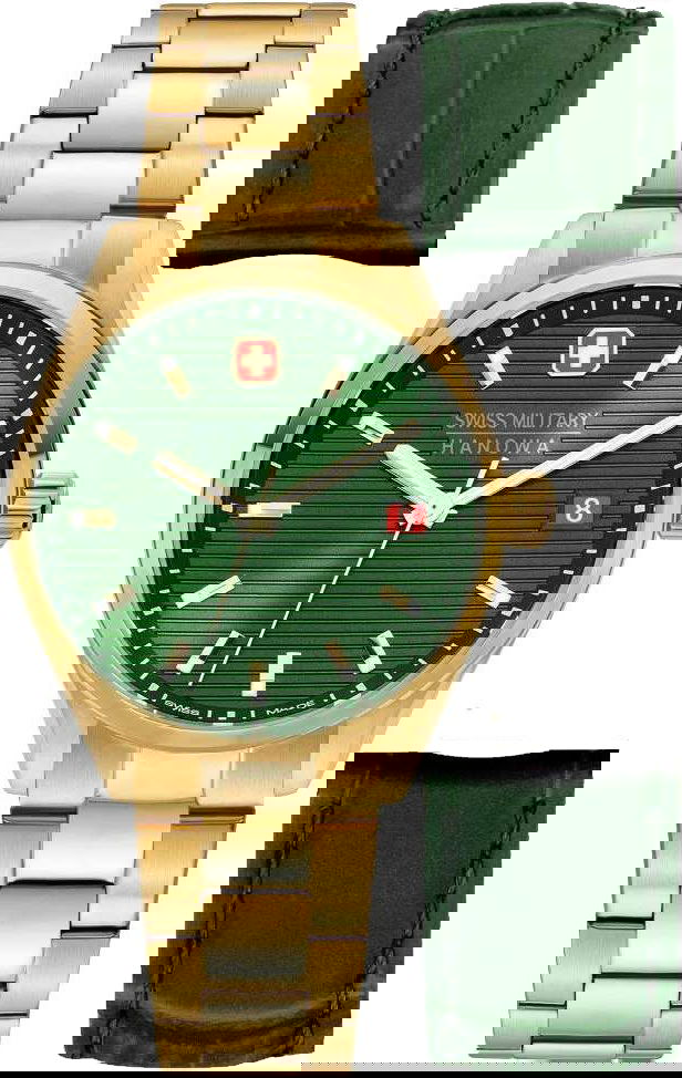 Swiss Military Smwgh2200112-Set Çift Kordonlu Erkek Kol Saati