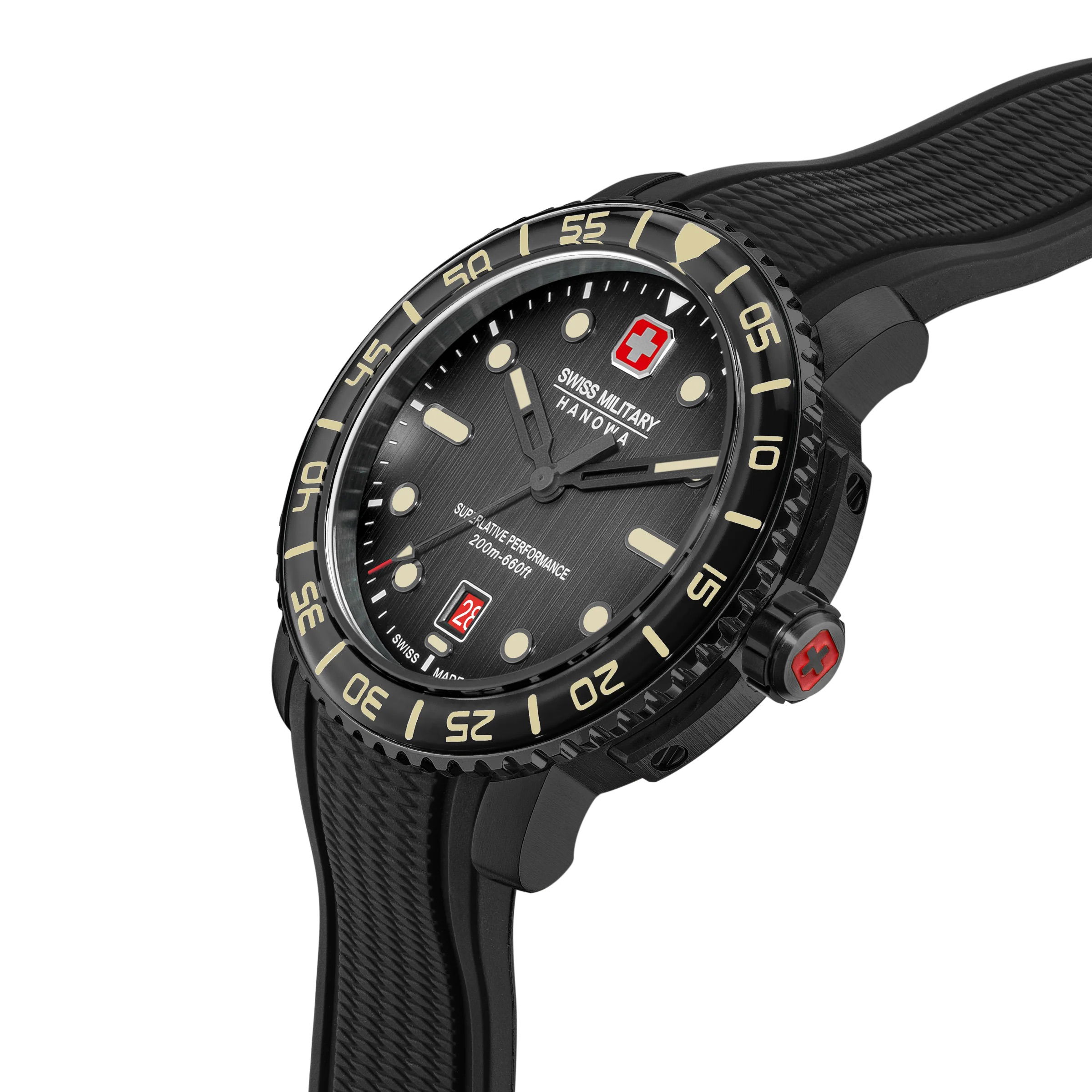 Swiss Military Smwgn0001730 Black Marlin Erkek Kol Saati
