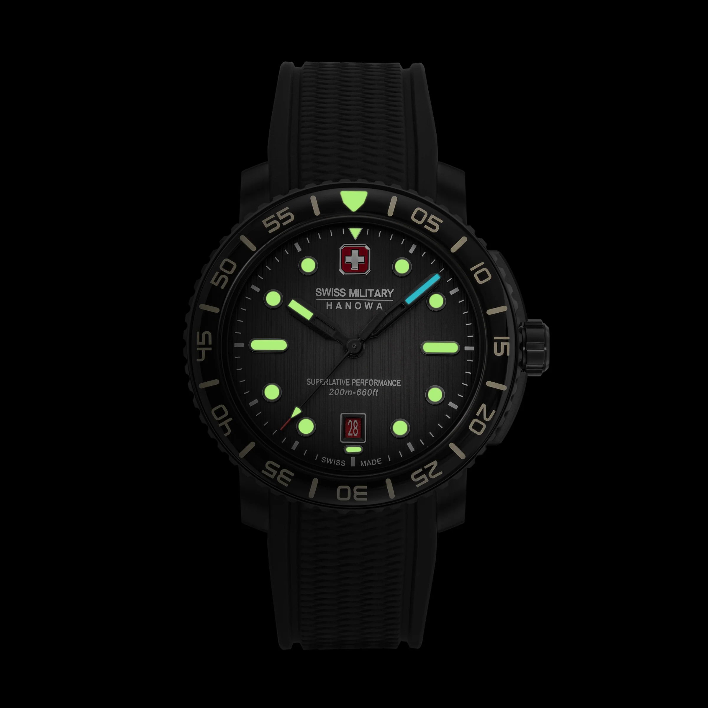 Swiss Military Smwgn0001730 Black Marlin Erkek Kol Saati