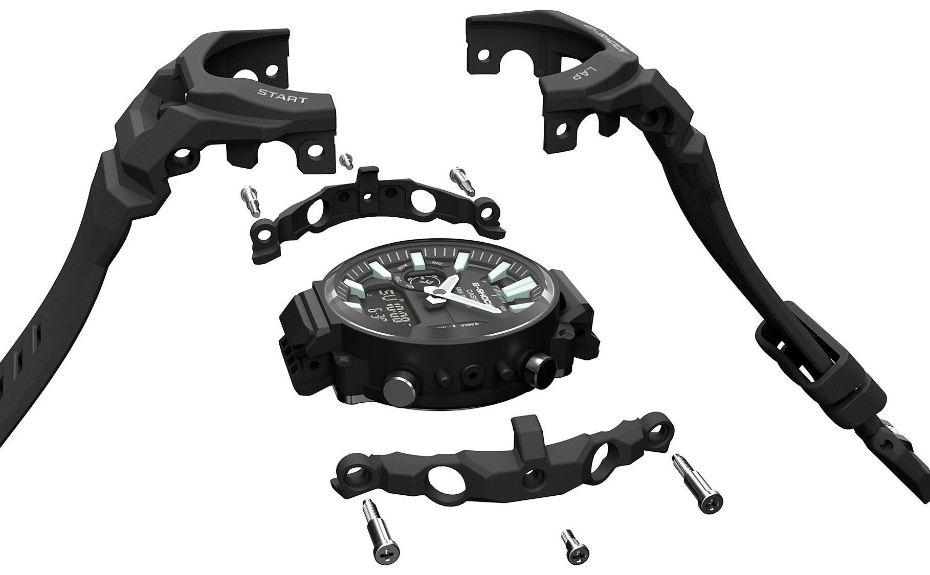 Casio Gba-950-1Adr G-Squad Erkek Kol Saati