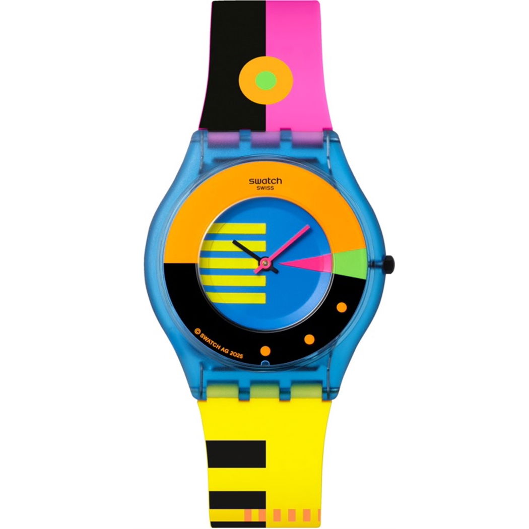 Swatch Ss08s101 Neon Flumotions Kadın Kol Saati