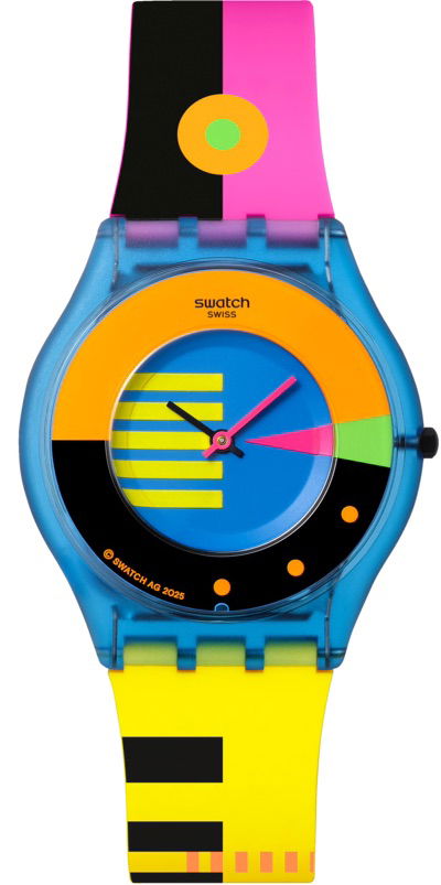 Swatch Ss08s101 Neon Flumotions Kadın Kol Saati