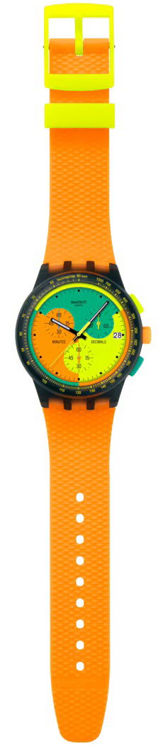 Swatch Susb422 Neon Signal FLAG Kol Saati