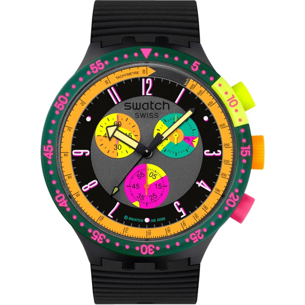 Swatch Sb02b104 Neon Seppia Kol Saati