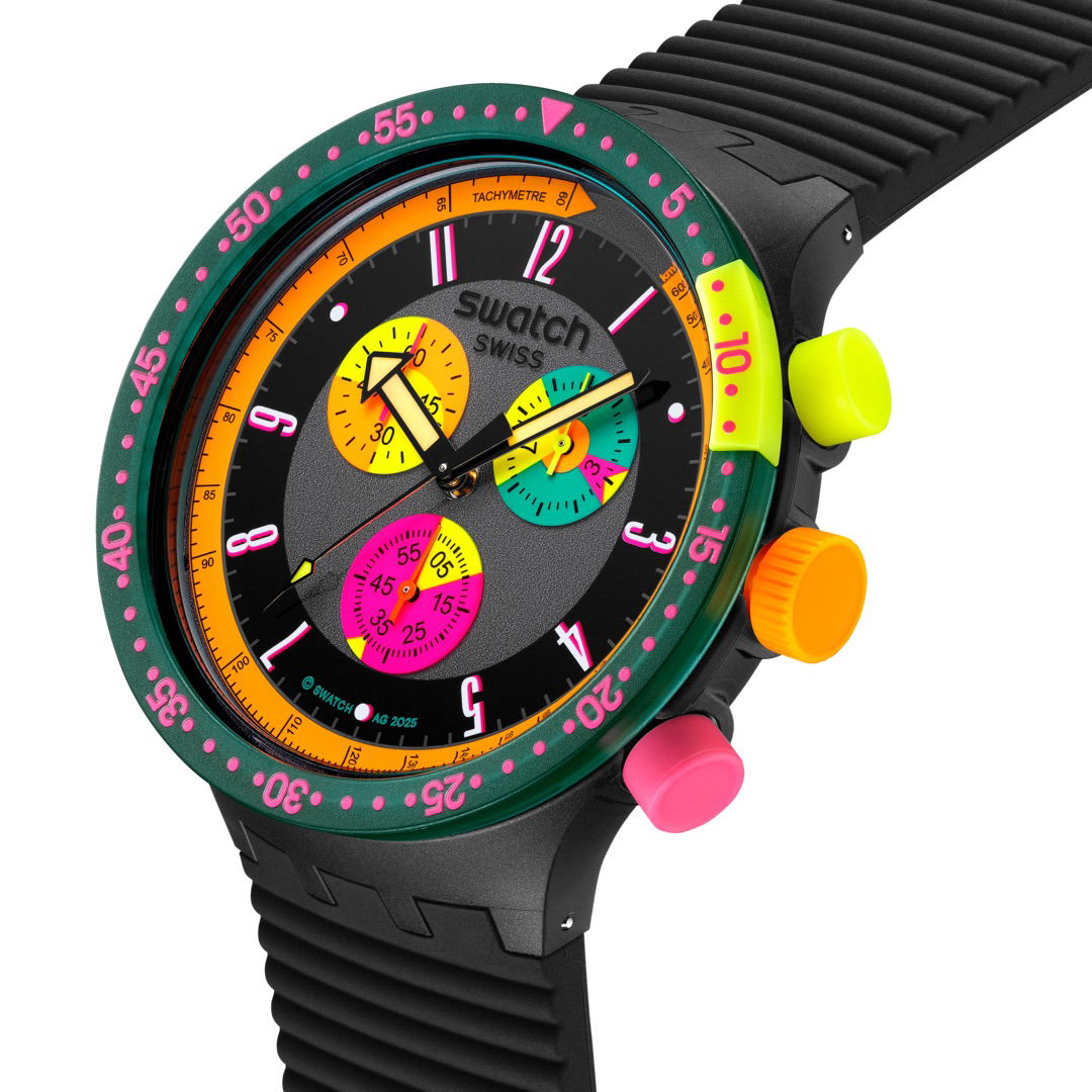 Swatch Sb02b104 Neon Seppia Kol Saati