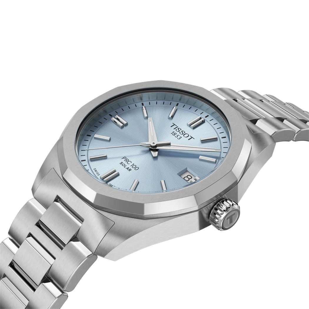 Tissot PRC 100 Solar 34 mm T1518221135100 - Kadın Kol Saati (T151.822.11.351.00)