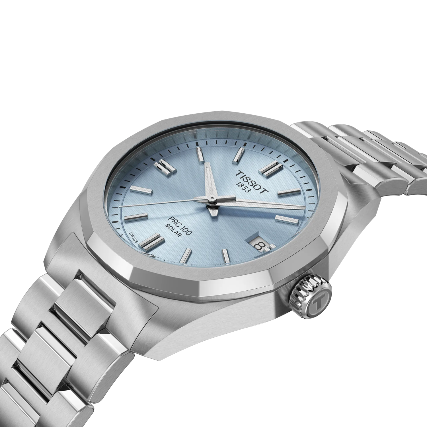 Tissot PRC 100 Solar 34 mm T1518221135100 - Kadın Kol Saati (T151.822.11.351.00)