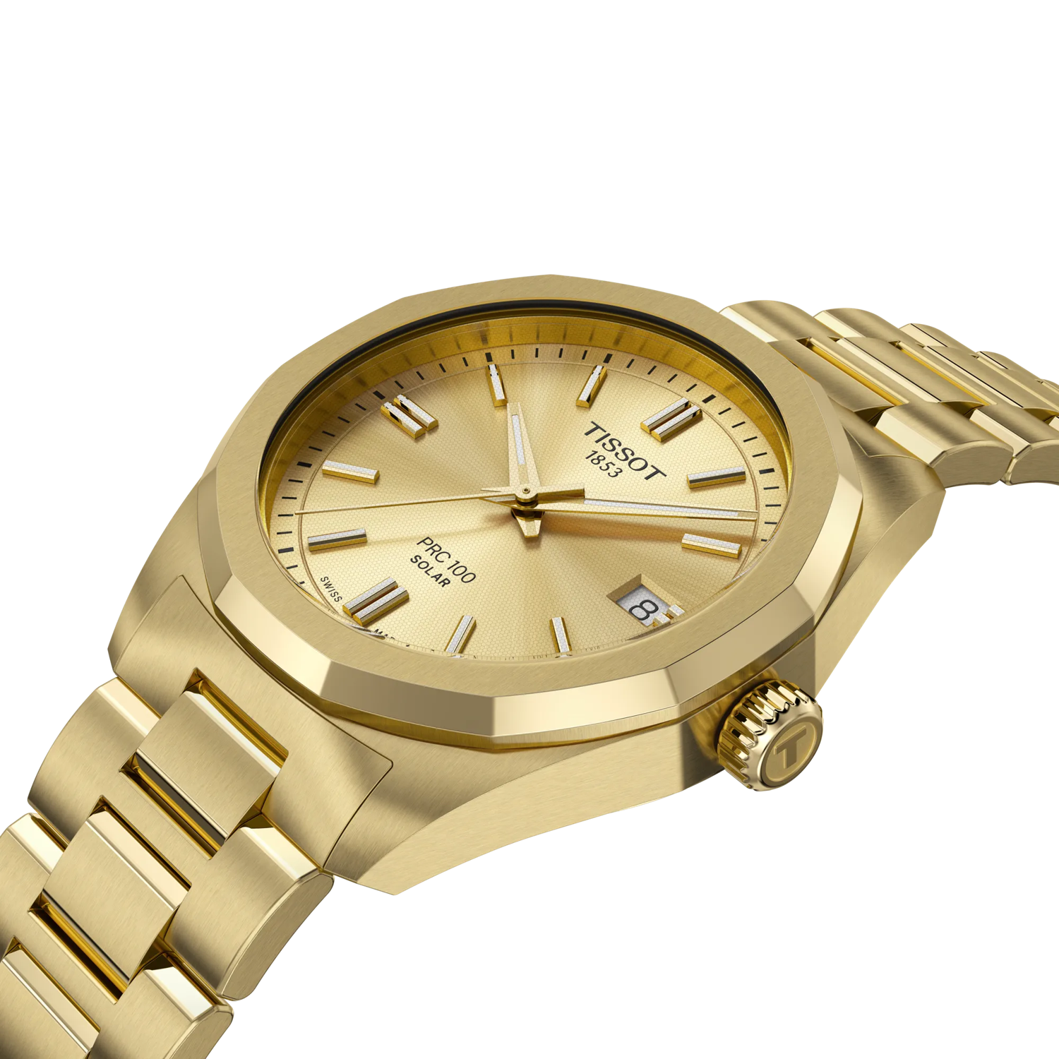 Tissot PRC 100 Solar 34 mm T1518223302100 - Kadın Kol Saati (T151.822.33.021.00)