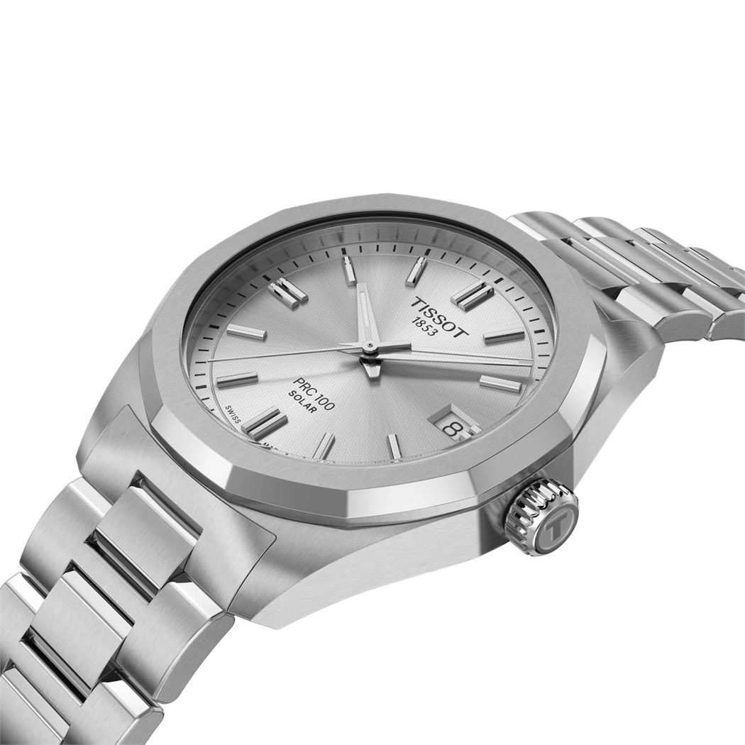 Tissot PRC 100 Solar 34 mm T1518221103100 - Kadın Kol Saati (T151.822.11.031.00)