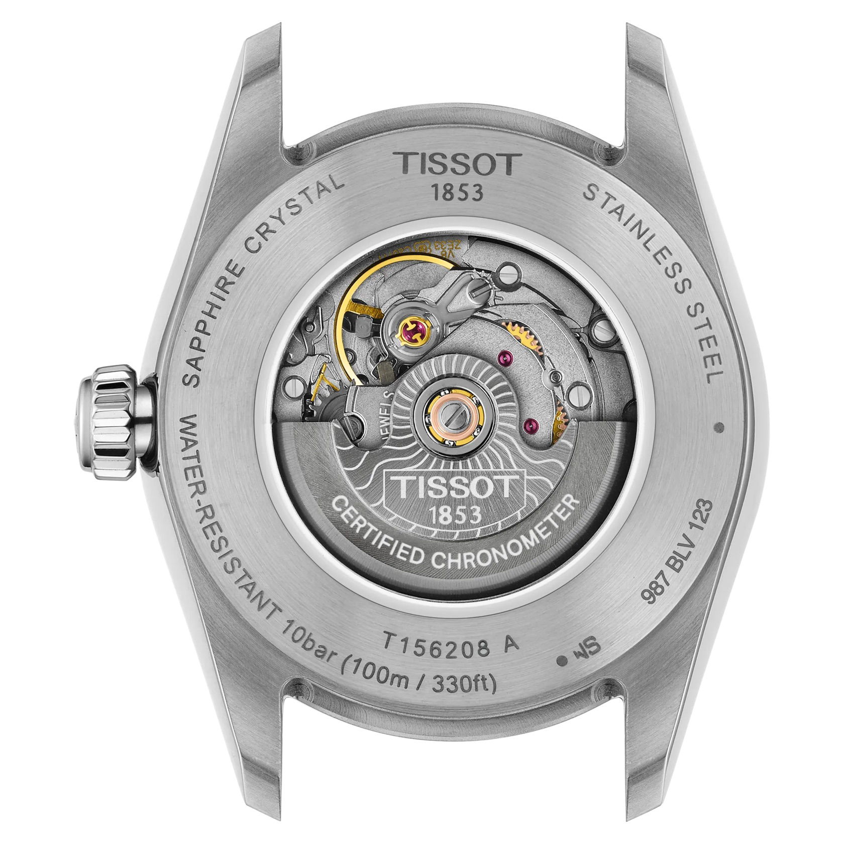 Tissot Ballade Powermatic 48 COSC 30mm T1562082203300 - Kadın Kol Saati (T156.208.22.033.00)