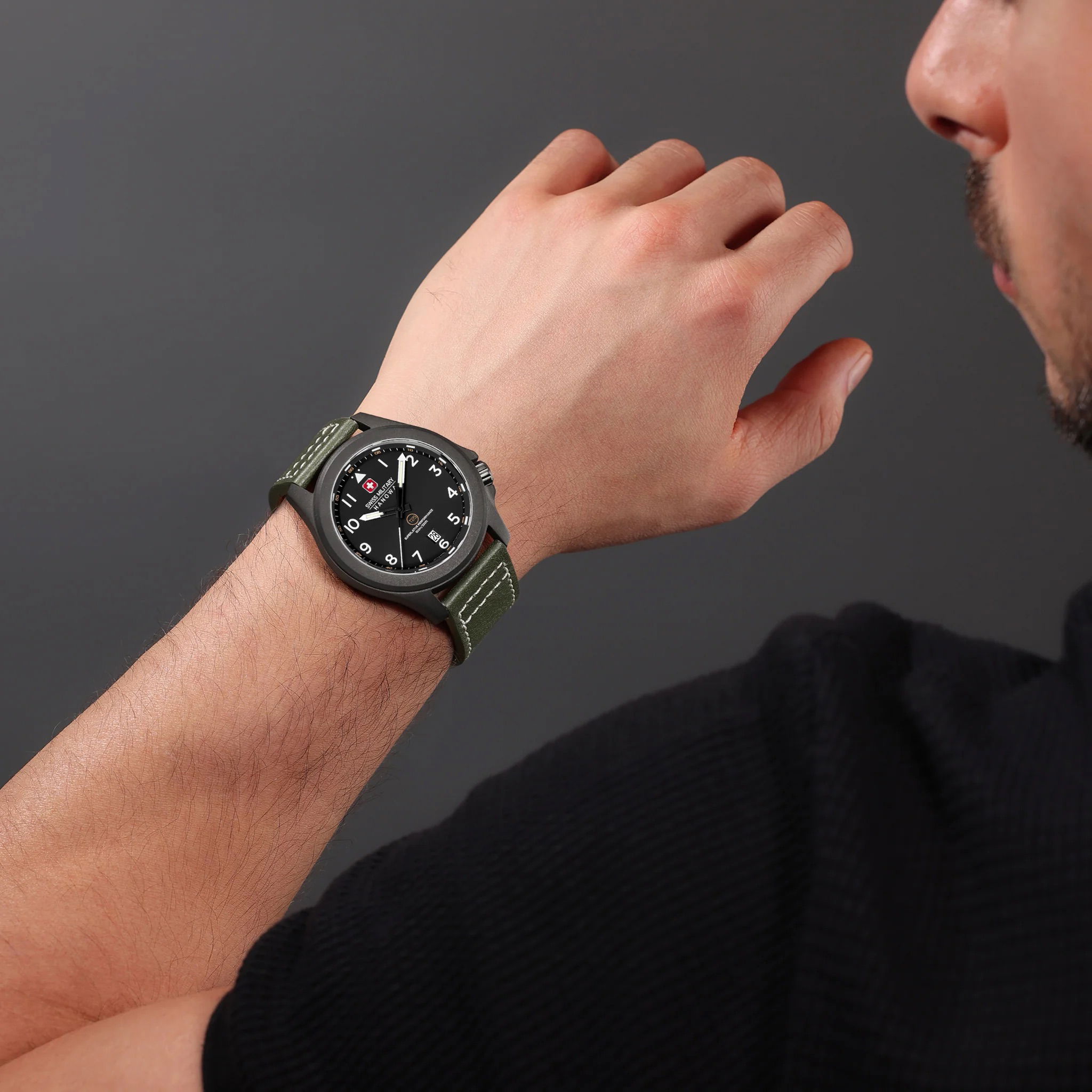 Swıss Mılıtary Smwgb0005240 Fieldmaster Tritium Erkek Kol Saati