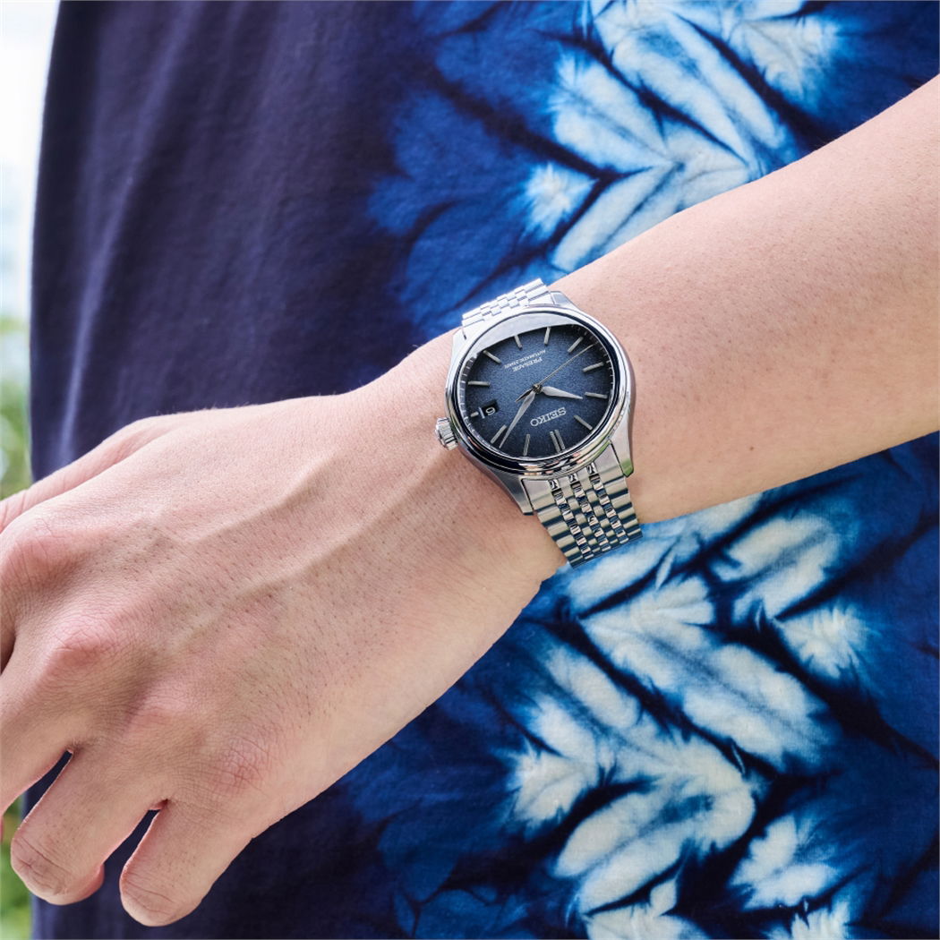 Seiko Presage Spb525j1 (Spb525j) Ai-Iro Japan Blue Otomatik Erkek Kol Saati