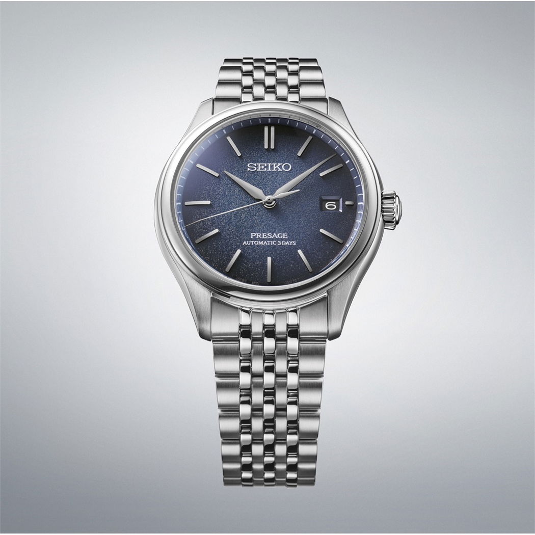 Seiko Presage Spb525j1 (Spb525j) Ai-Iro Japan Blue Otomatik Erkek Kol Saati
