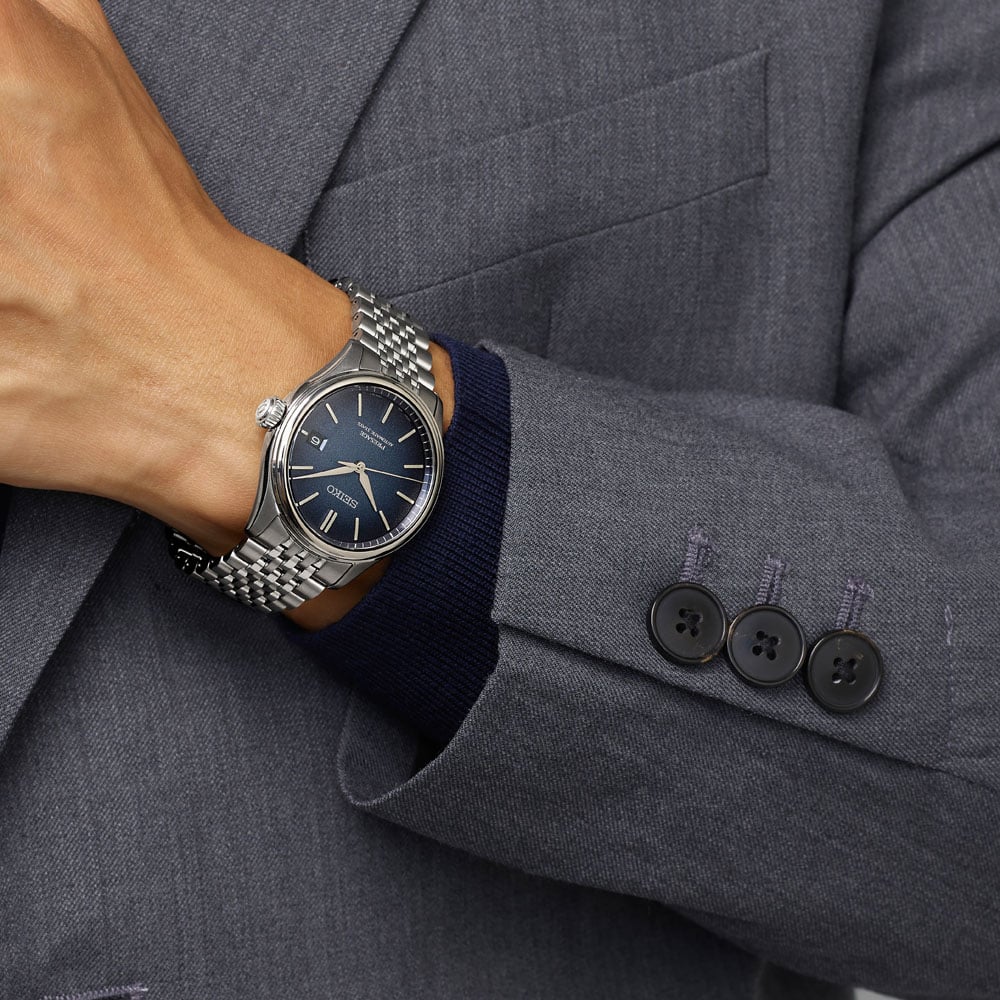 Seiko Presage Spb525j1 (Spb525j) Ai-Iro Japan Blue Otomatik Erkek Kol Saati