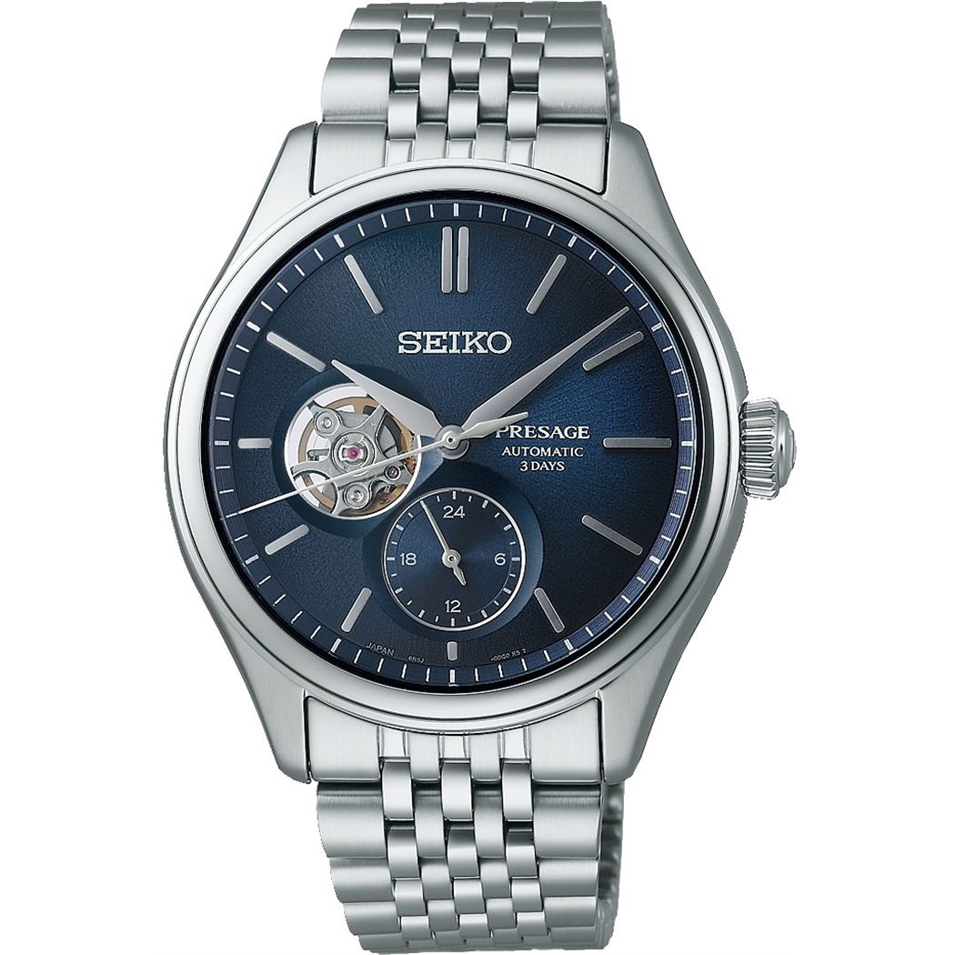 Seiko Presage Spb527j1 (Spb527j) Open Heart Ai-Iro Japan Blue Otomatik Erkek Kol Saati