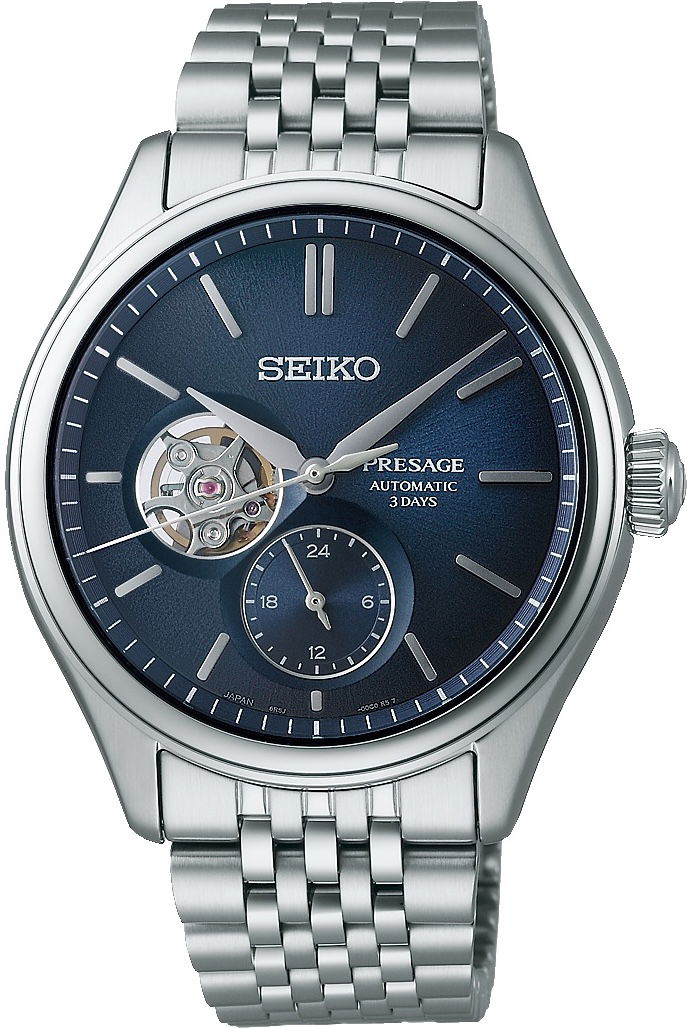 Seiko Presage Spb527j1 (Spb527j) Open Heart Ai-Iro Japan Blue Otomatik Erkek Kol Saati