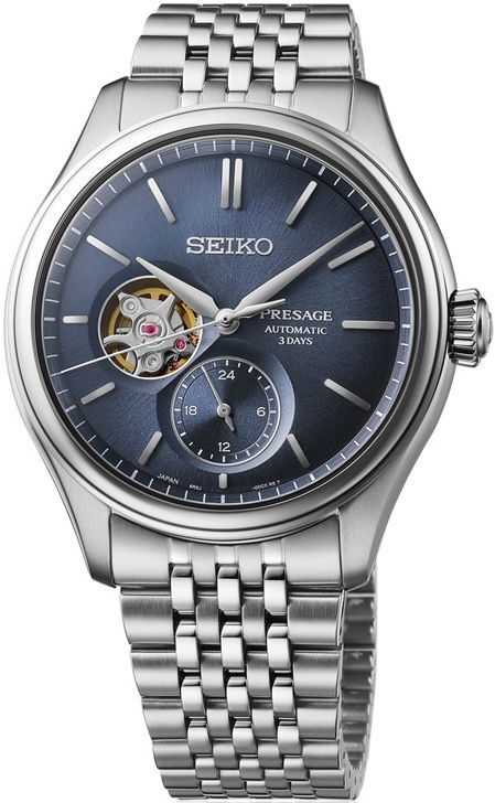 Seiko Presage Spb527j1 (Spb527j) Open Heart Ai-Iro Japan Blue Otomatik Erkek Kol Saati