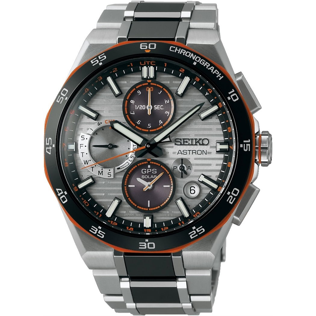 Seiko Astron Ssh183j1 (Ssh183j) Future Innovation Orange Accent GPS Solar Limited Edition Erkek Kol Saati