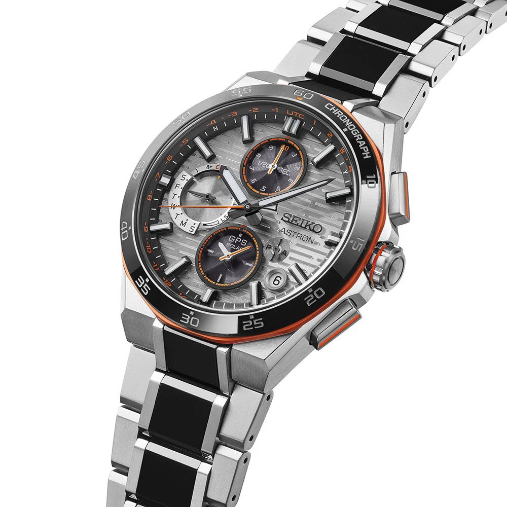Seiko Astron Ssh183j1 (Ssh183j) Future Innovation Orange Accent GPS Solar Limited Edition Erkek Kol Saati