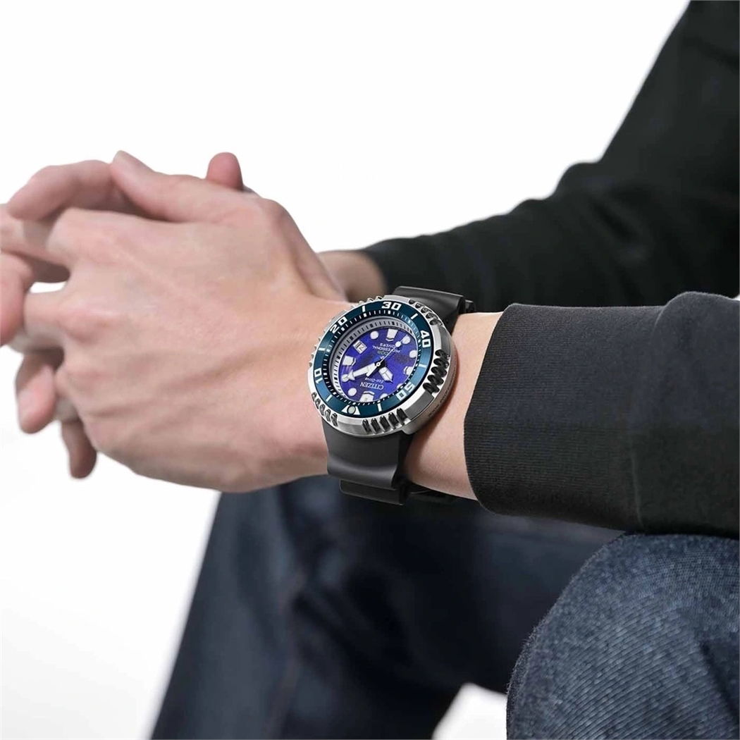 Citizen Promaster Professional Diver 300m Prussian Blue BN1025-08L Limitli Üretim Eco-Drive Erkek Kol Saati