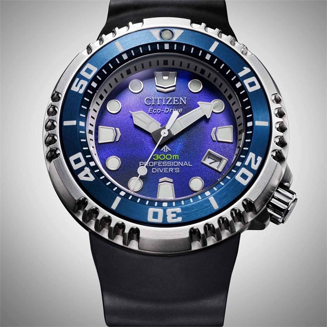 Citizen Promaster Professional Diver 300m Prussian Blue BN1025-08L Limitli Üretim Eco-Drive Erkek Kol Saati