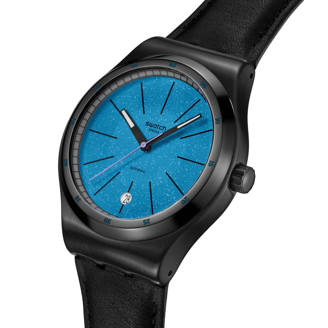 Swatch Yıb408 Blackcloak Mechanism Erkek Kol Saati