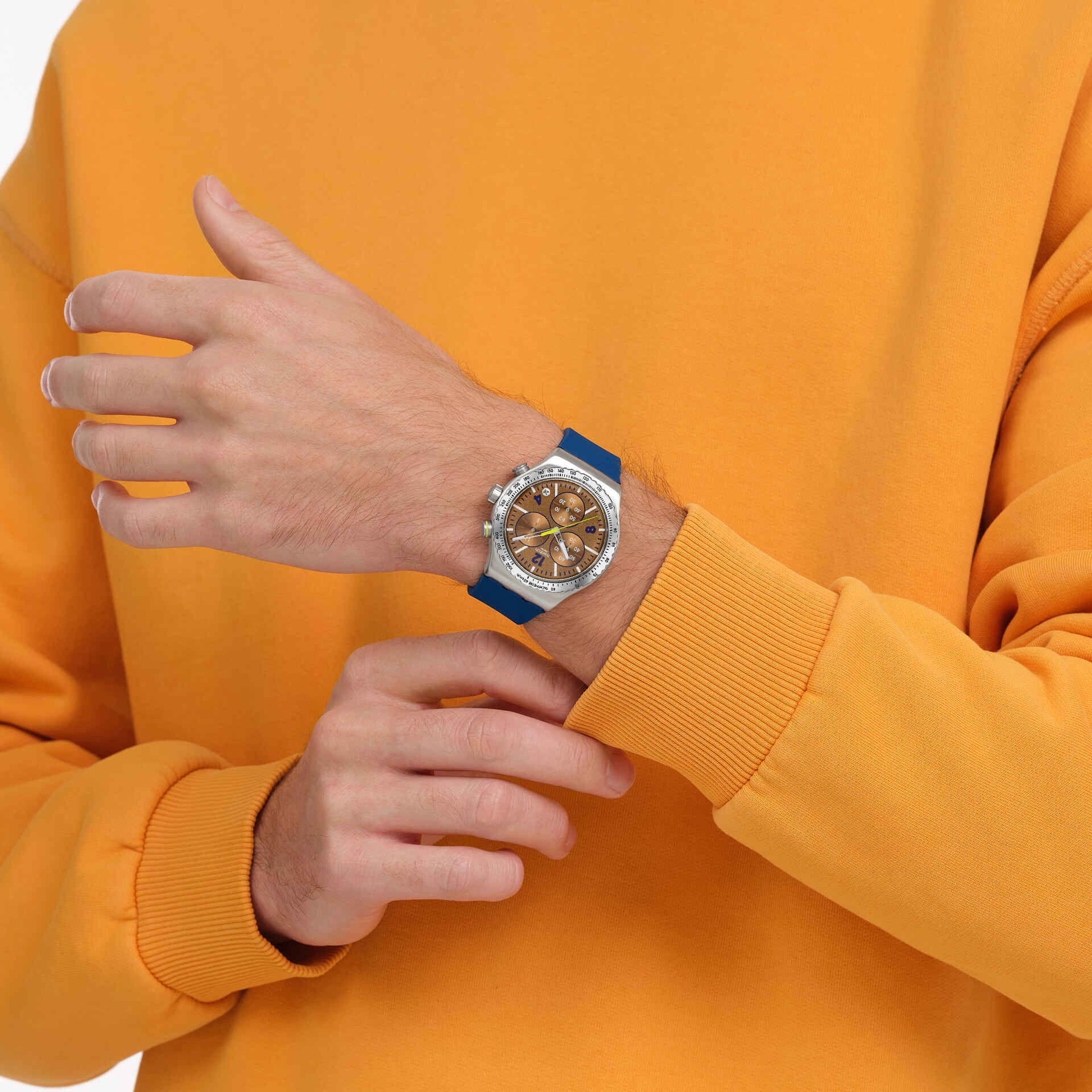 Swatch Yvs534 Sidereal Glow Erkek Kol Saati