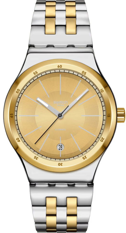 Swatch Yıs437g Goldcloak Mechanism Erkek Kol Saati