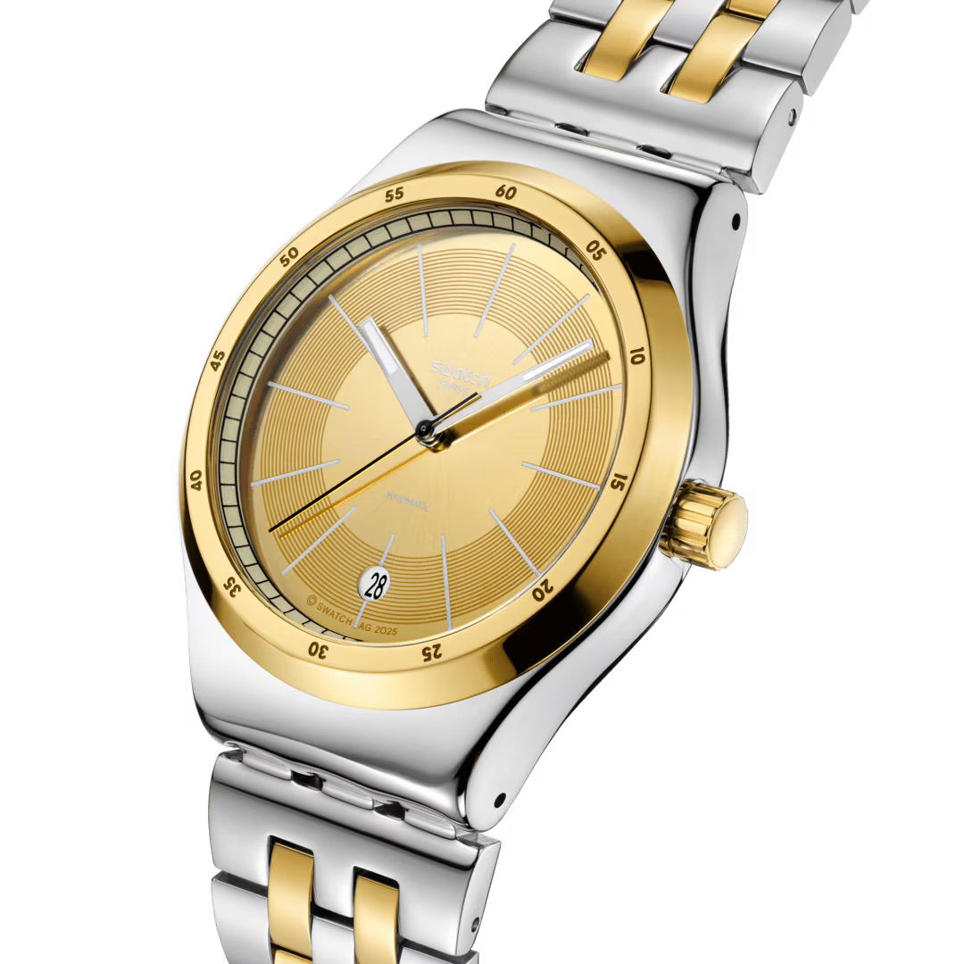 Swatch Yıs437g Goldcloak Mechanism Erkek Kol Saati