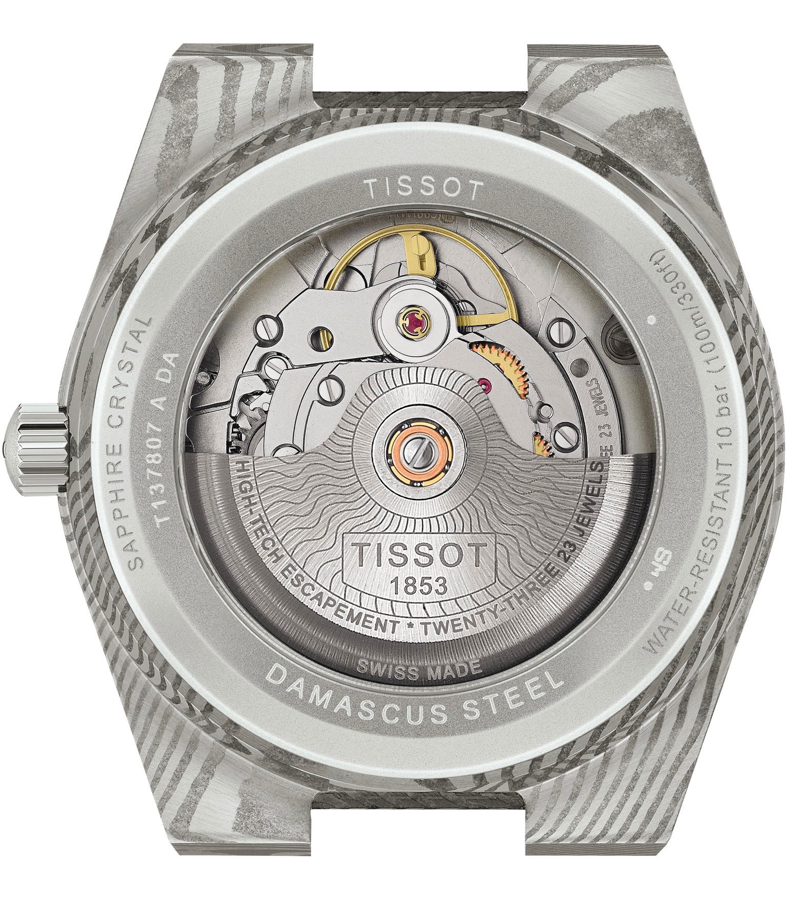 Tissot PRX 38mm T1378079608100 - Damascus Otomatik Kol Saati (T137.807.96.081.00)