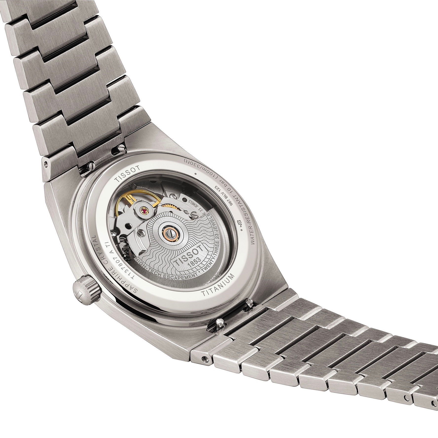 Tissot PRX 38mm T1378074406100 - Titanyum Otomatik Kol Saati (T137.807.44.061.00)