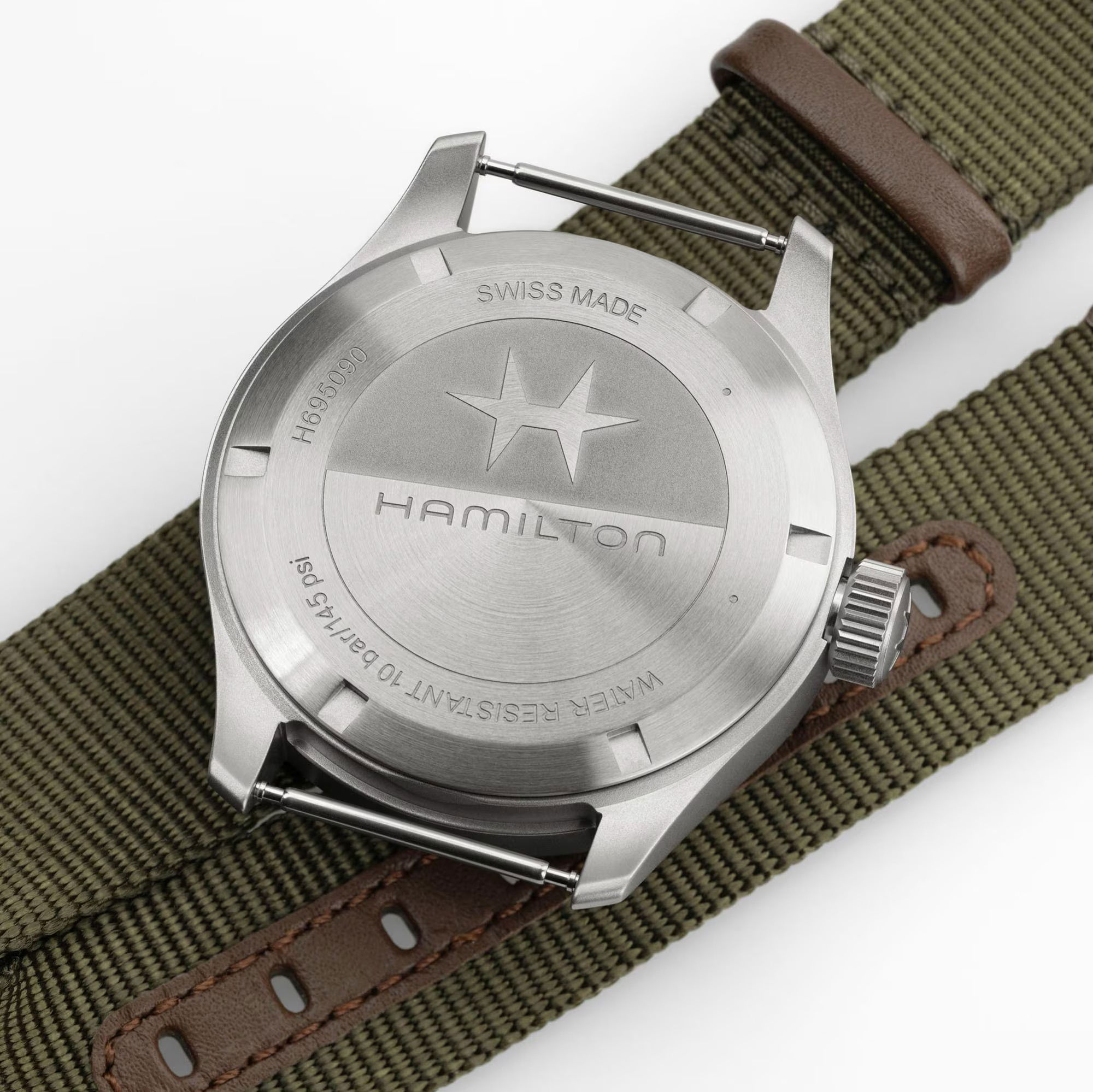 Hamilton H69509930 Khaki Field Mechanical Power Reserve 40 mm