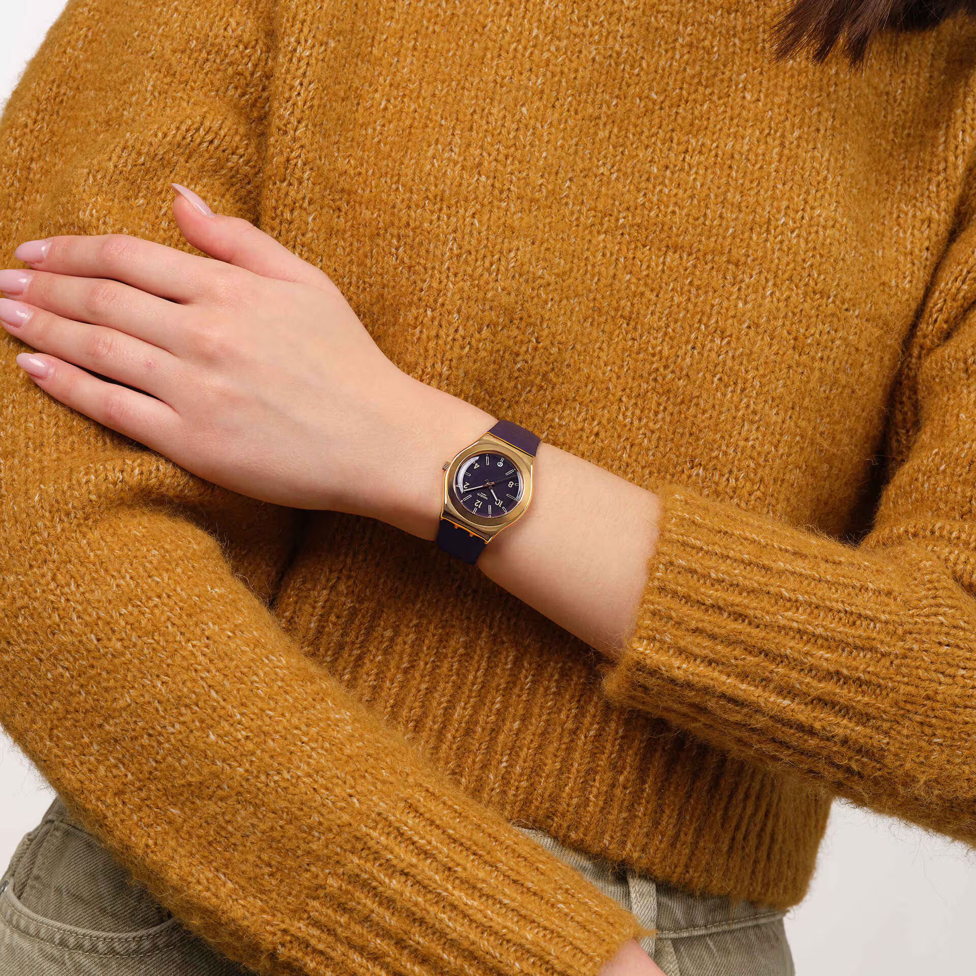 Swatch Ylg413 Heart Of Burgundy Kadın Kol Saati