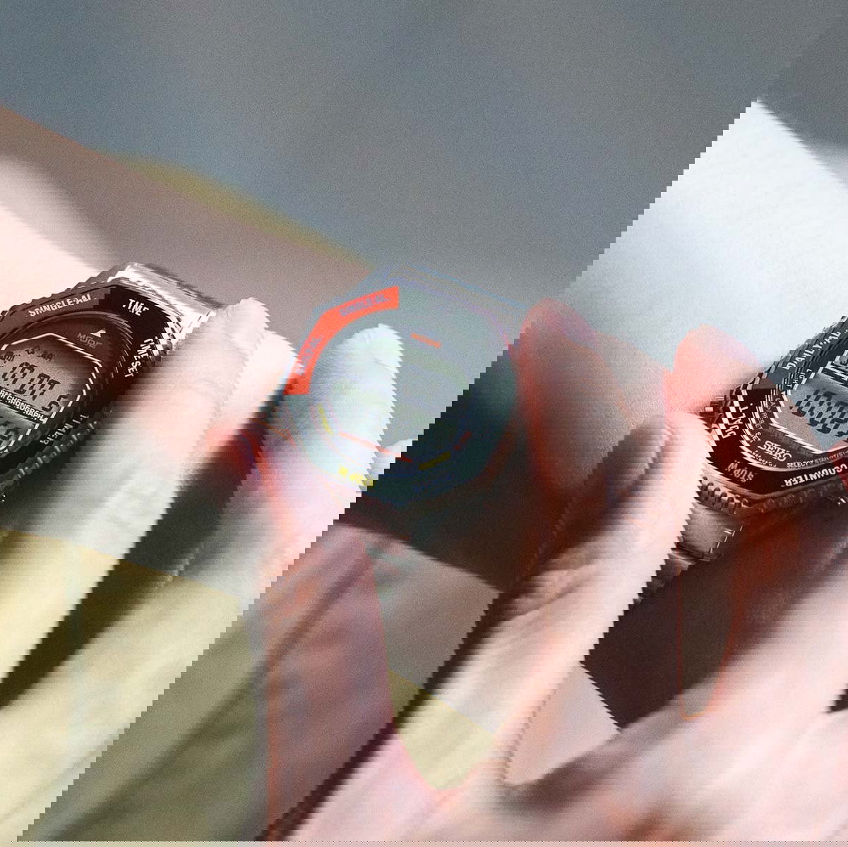 Seiko Rotocall Smgg19p1 (Smgg19p) Dijital Erkek Kol Saati