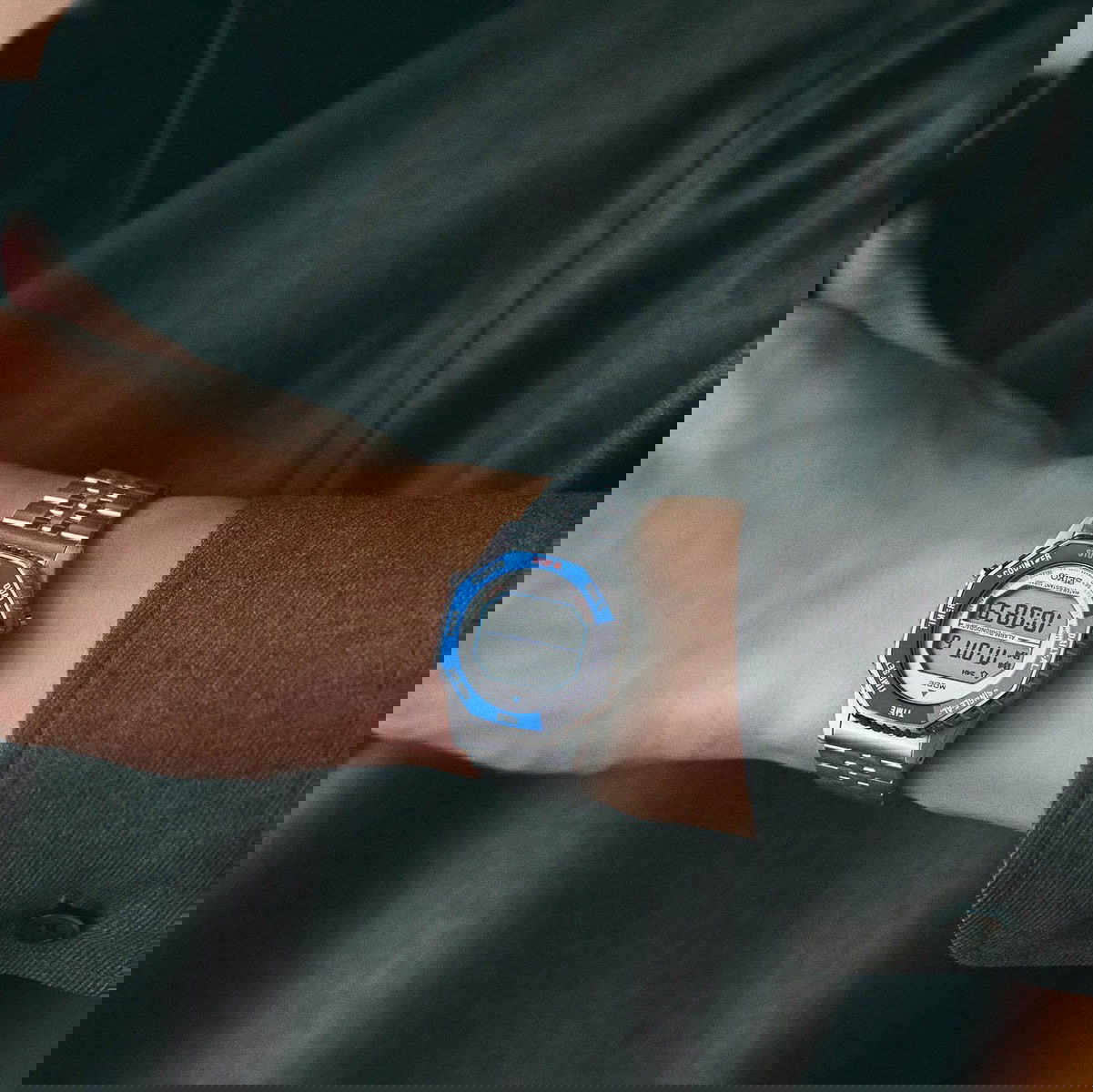 Seiko Rotocall Smgg21p1 (Smgg21p) Dijital Erkek Kol Saati