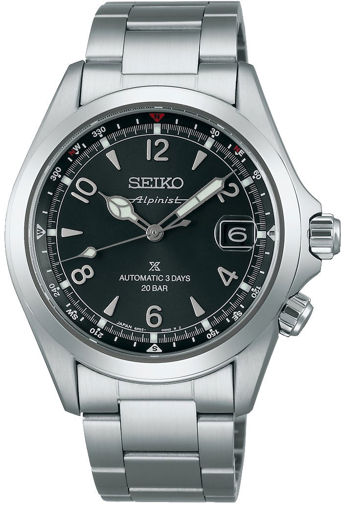 Seiko Prospex SPB505J1 (SPB505J) Alpinist Summit Black Otomatik Erkek Kol Saati