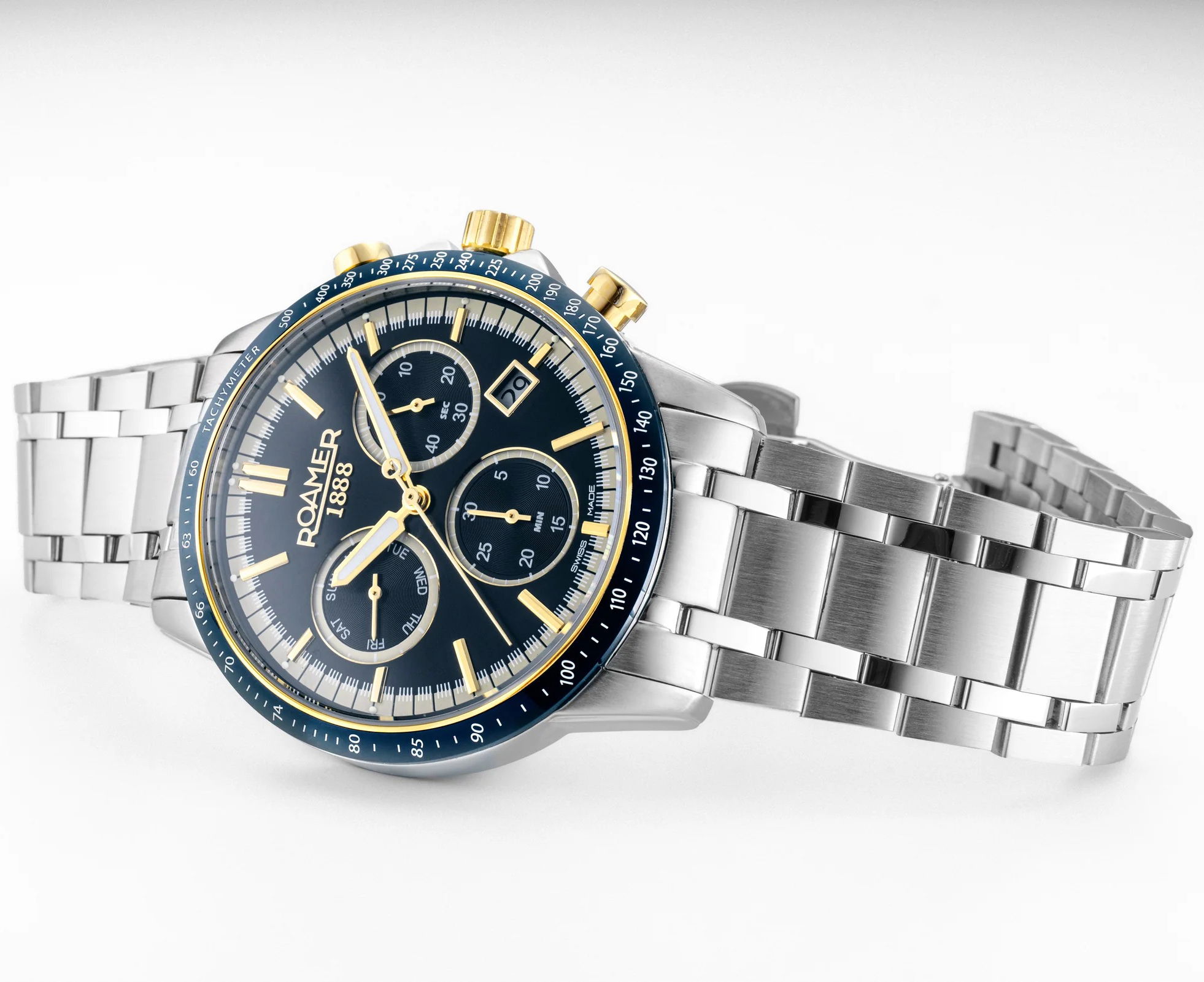 Roamer Mercury Chrono 968988-47-45-20 Erkek Kol Saati