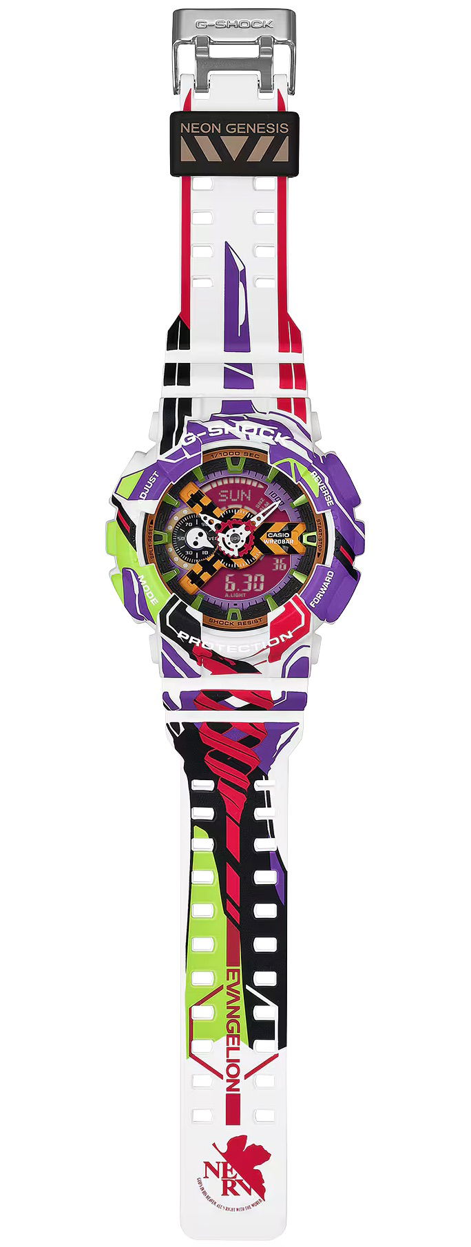 Casio Ga-110Eva30-7Adr Evangelion İş Birliği Modeli