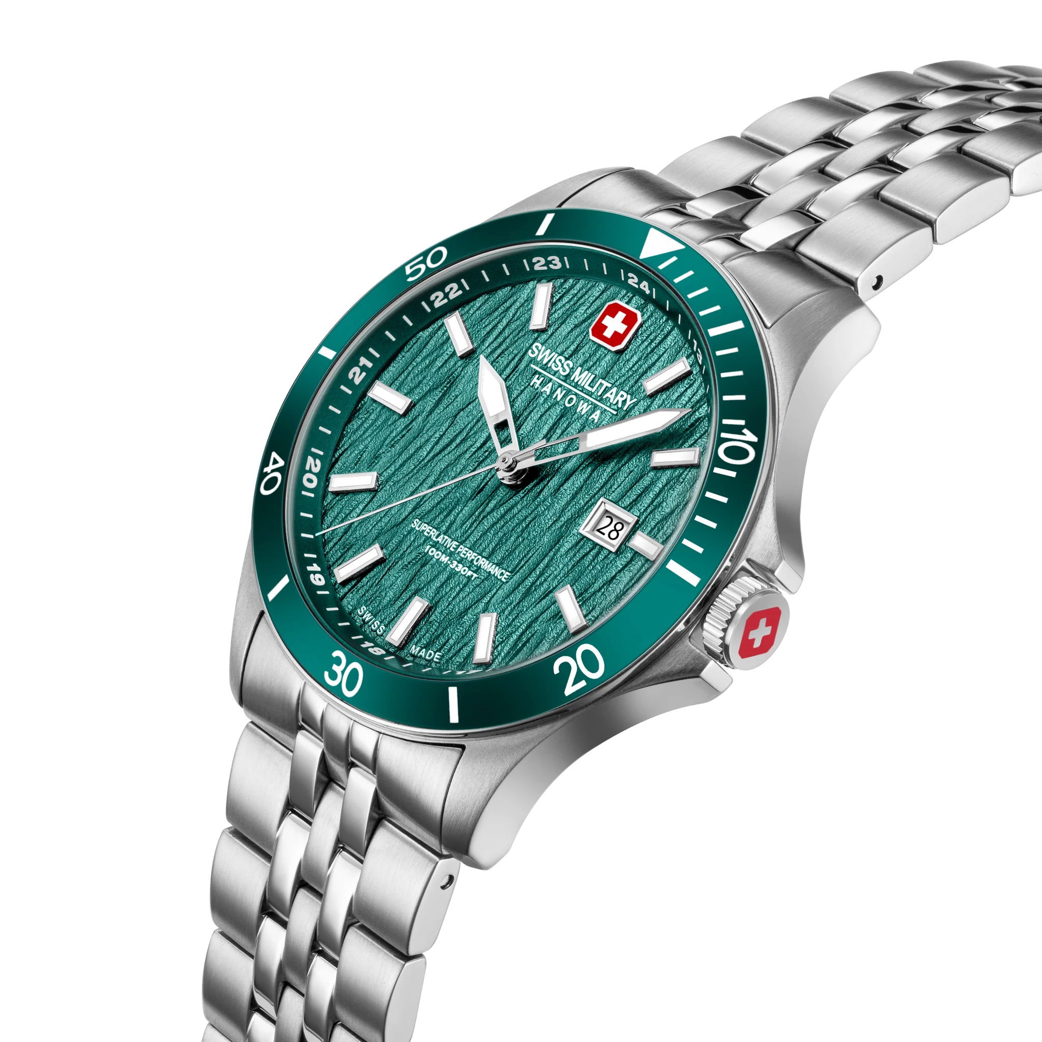 Swiss Military Smwgh0006704 Flagship Elements Earth Erkek Kol Saati