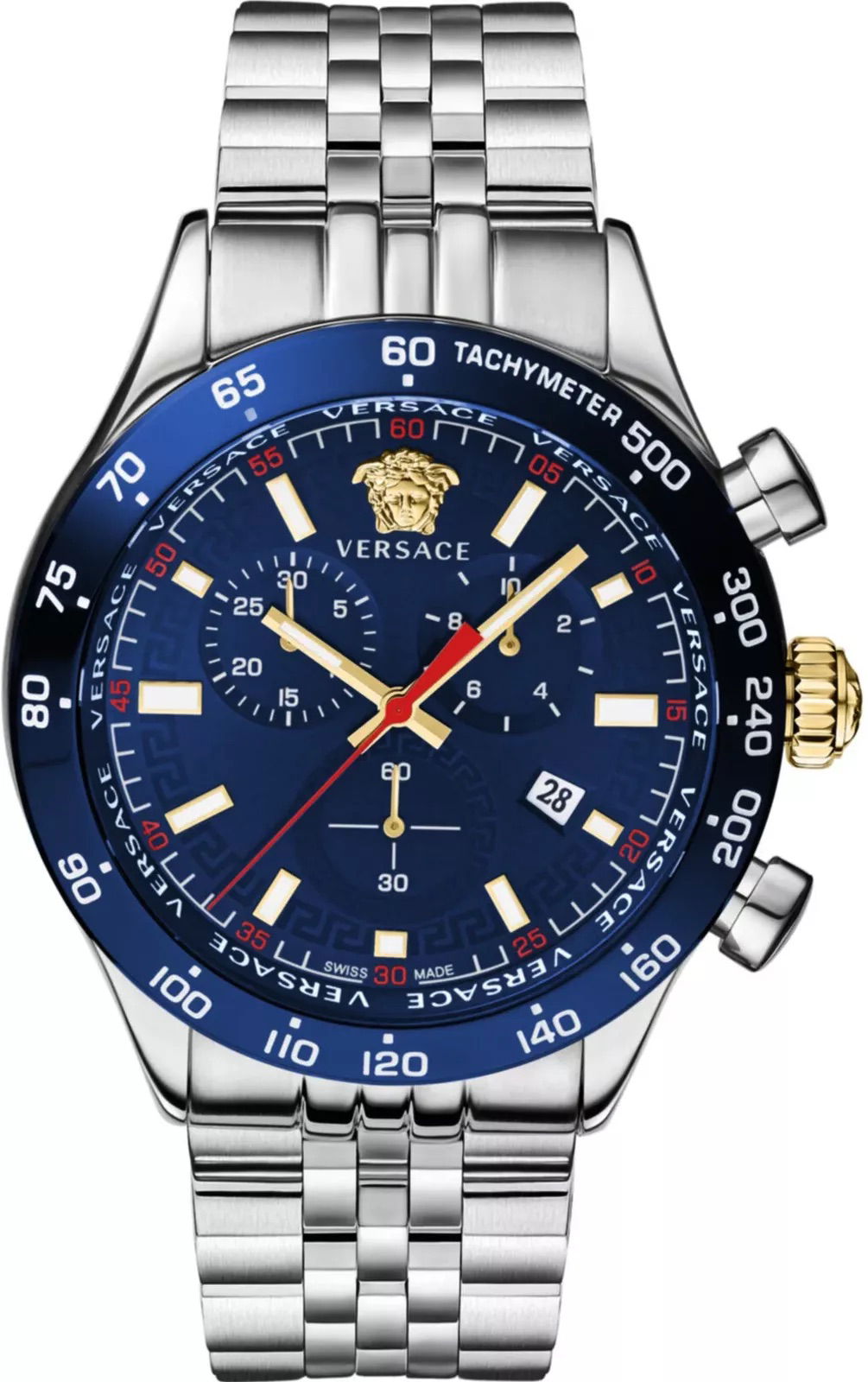 Versace Vrscve2u01024 Hellenyium Chronograph Erkek Kol Saati