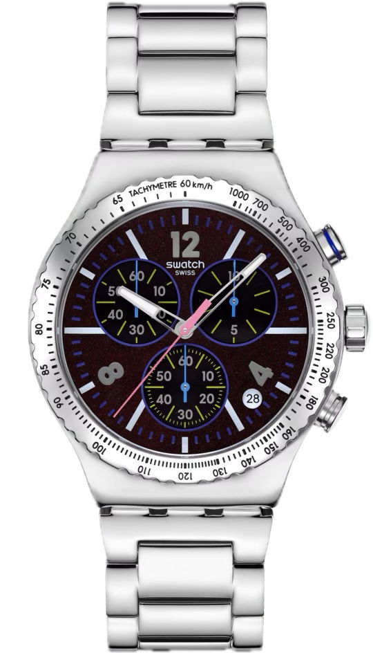 Swatch Yvs533g Purple Glow Kol Saati