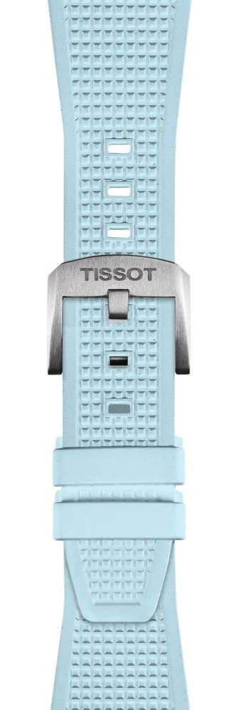 Tissot Orijinal PRX 40 mm Uyumlu Mavi Silikon Kordon T852050985