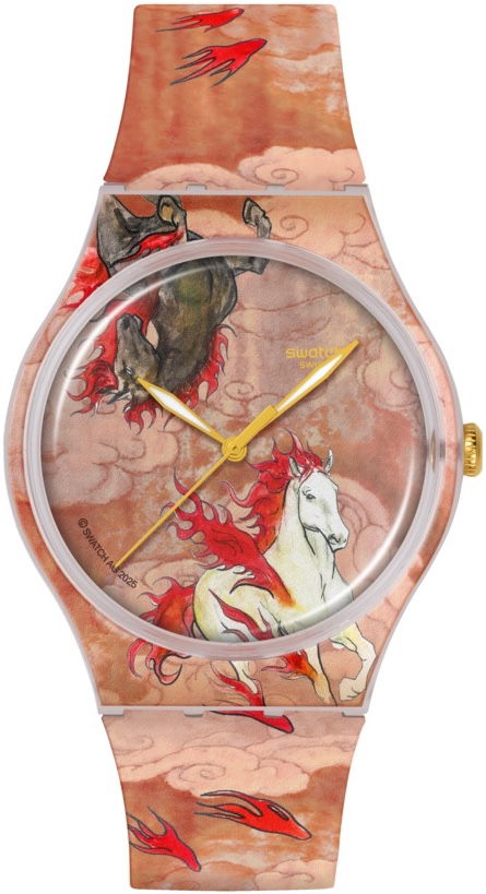 Swatch Suoz369 Riding The Clouds Kol Saati