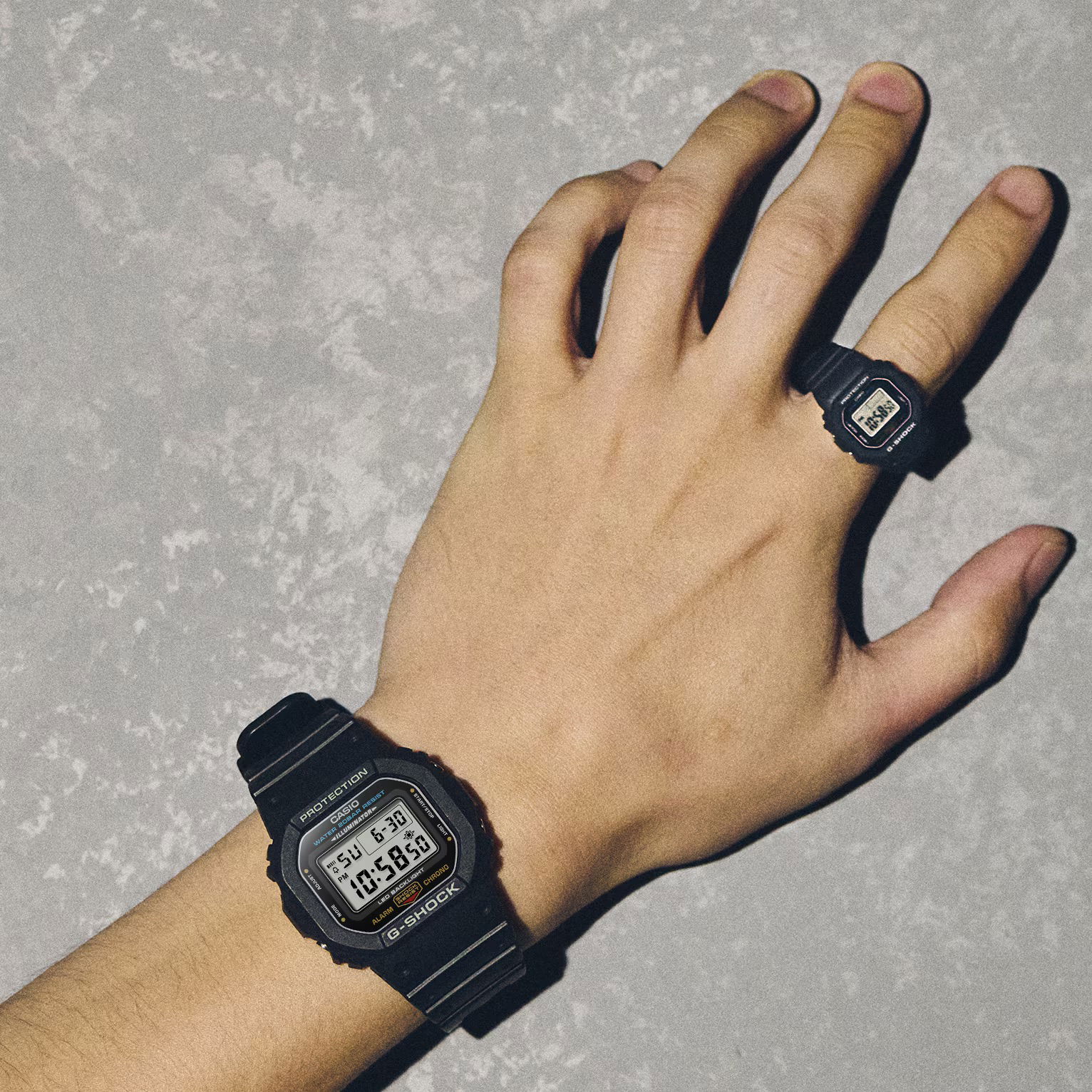 Casio Dwn-5600-4Dr G-Shock Yüzük Saat