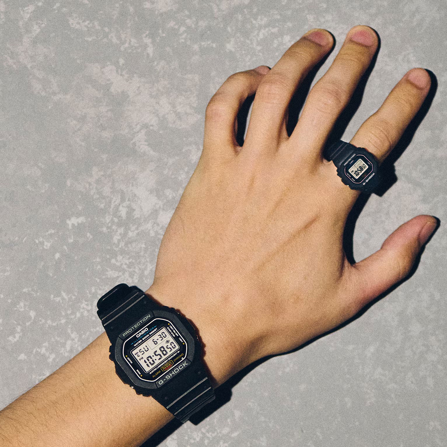 Casio Dwn-5600-1Dr Yüzük Saat