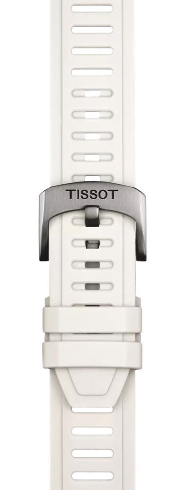 Tissot Orijinal (21 mm) Beyaz Silikon Kayış T852049245