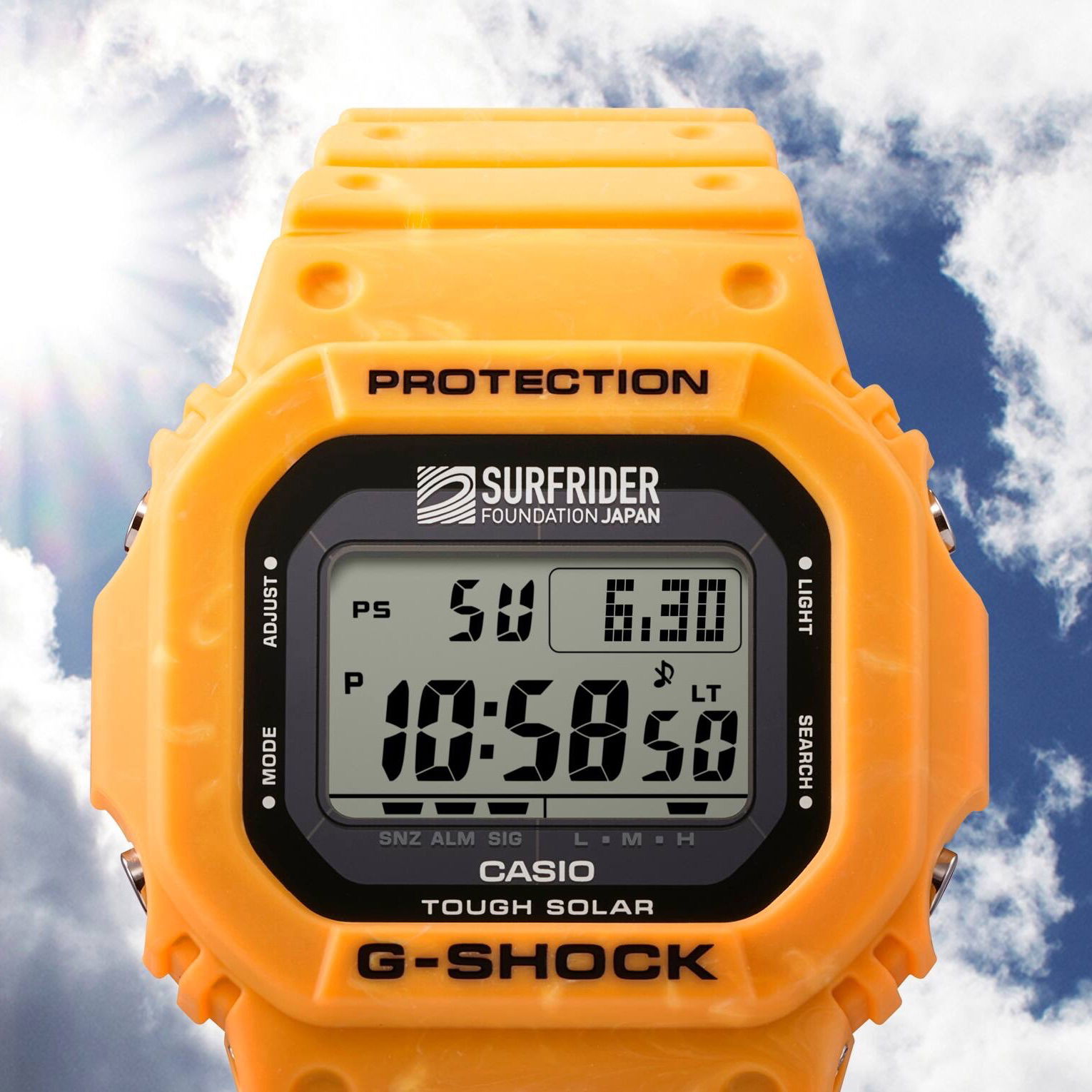 Casio G-5600Sfj-9Dr Surfrider Foundation Japan İş Birliği Modeli