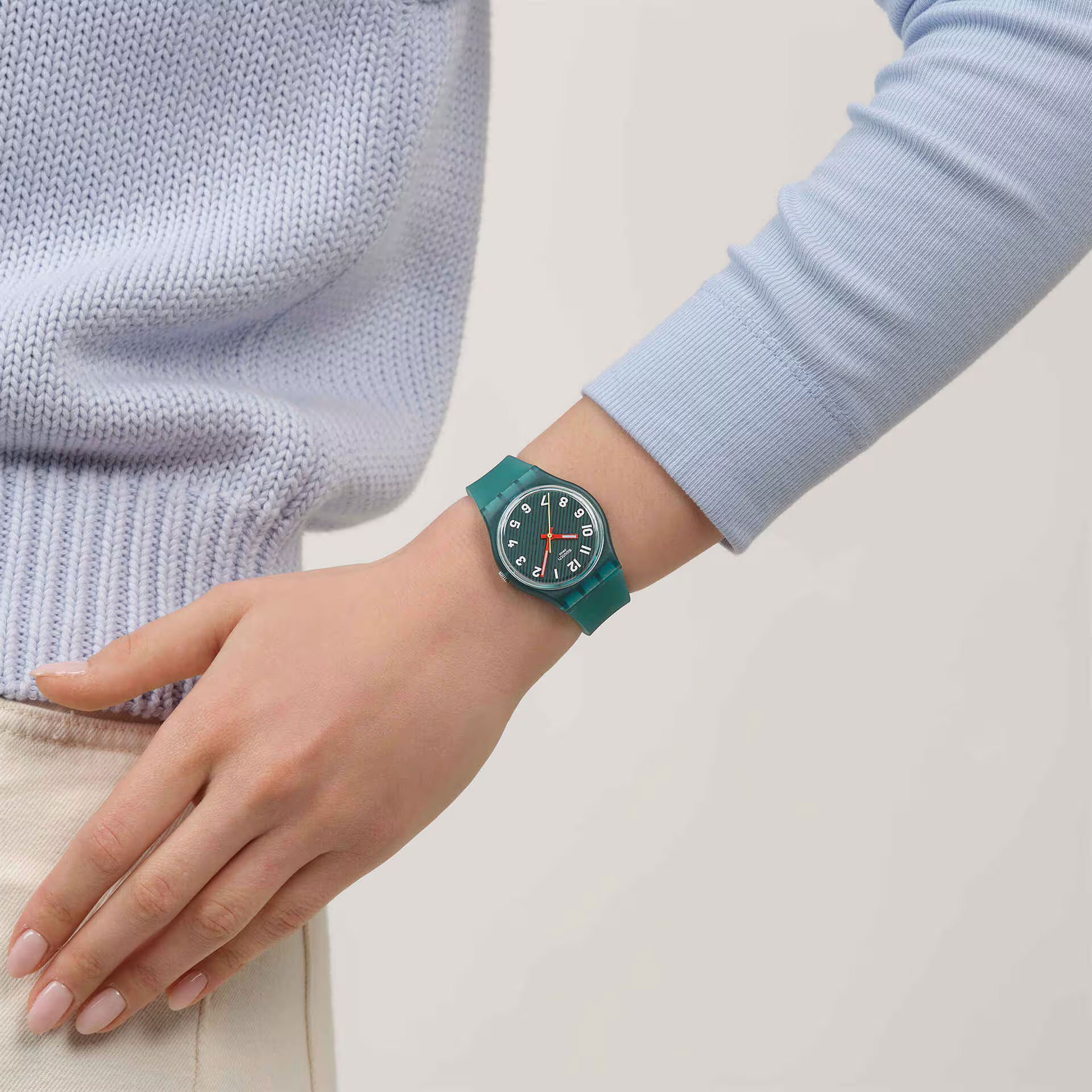 Swatch So28l100 Wavelengths Of Moss